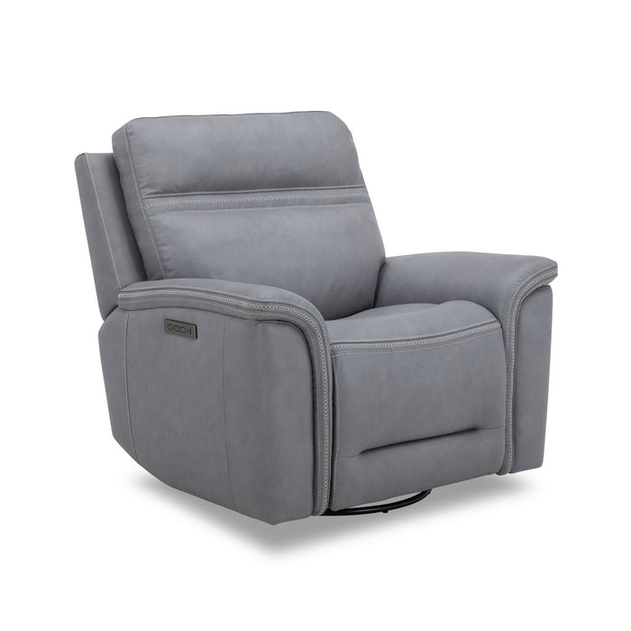 Cooper SG Recliner P3 in Blue Gray - Furniture 4 Less (Jacksonville, NC)