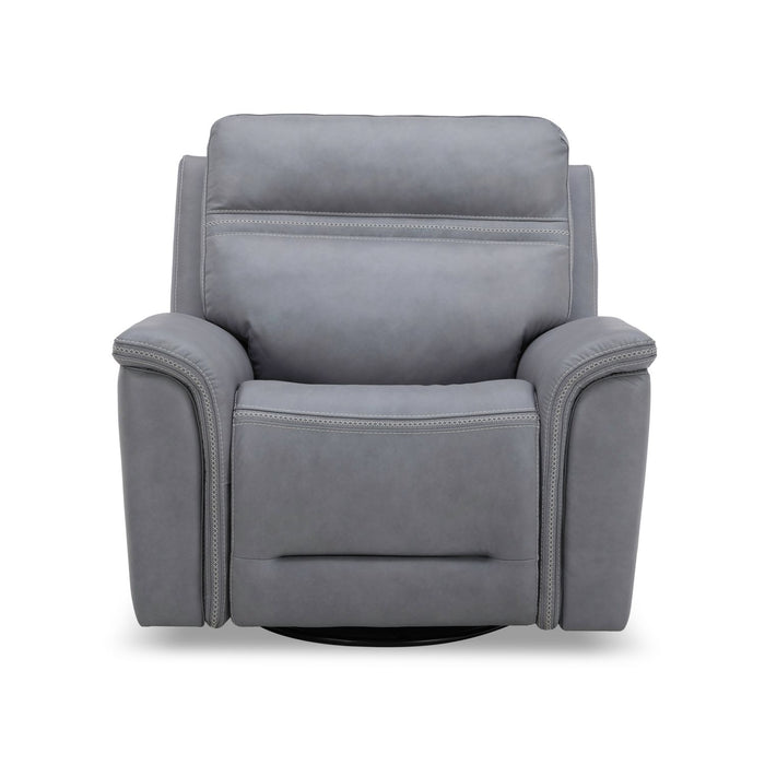 Cooper SG Recliner P3 in Blue Gray - Furniture 4 Less (Jacksonville, NC)