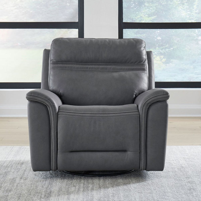 Liberty Furniture Cooper SG Recliner P3 in Blue Gray - Furniture 4 Less (Jacksonville, NC)
