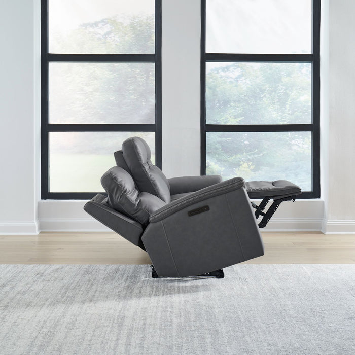 Cooper Sofa P3 & ZG in Blue Gray - Furniture 4 Less (Jacksonville, NC)