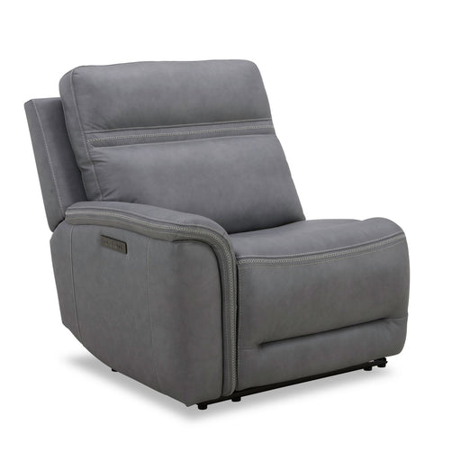 Cooper L Arm Recliner P3 & ZG - Blue Gray - Furniture 4 Less (Jacksonville, NC)