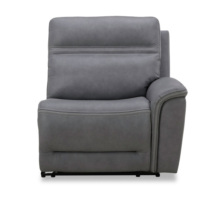 Cooper R Arm Recliner P3 & ZG - Blue Gray - Furniture 4 Less (Jacksonville, NC)