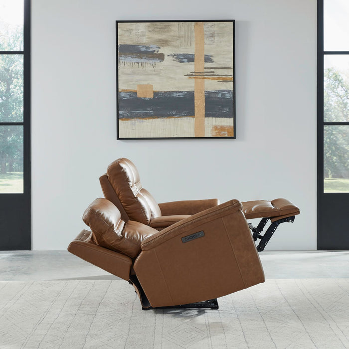 Cooper Loveseat w/Console P3 & ZG in Camel - Furniture 4 Less (Jacksonville, NC)