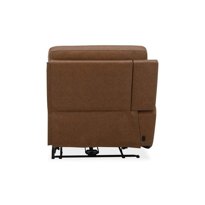 Cooper L Arm Recliner P3 & ZG - Camel - Furniture 4 Less (Jacksonville, NC)