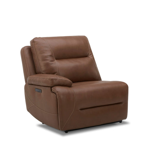 Cameron L Arm Recliner P3 & ZG - Saddle - Furniture 4 Less (Jacksonville, NC)
