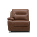 Cameron L Arm Recliner P3 & ZG - Saddle - Furniture 4 Less (Jacksonville, NC)