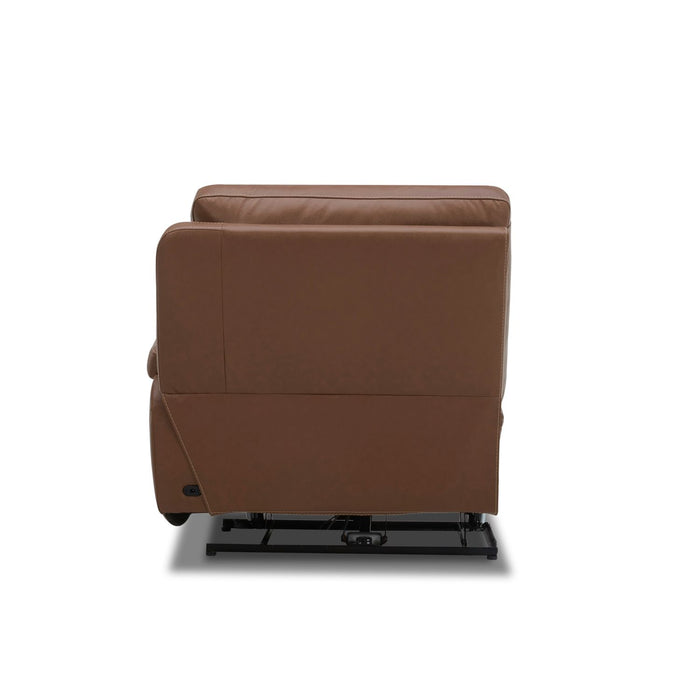 Cameron R Arm Recliner P3 & ZG - Saddle - Furniture 4 Less (Jacksonville, NC)