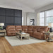 Cameron 6 piece Leather sectional by Liberty Power Buy - Furniture 4 Less (Jacksonville, NC)