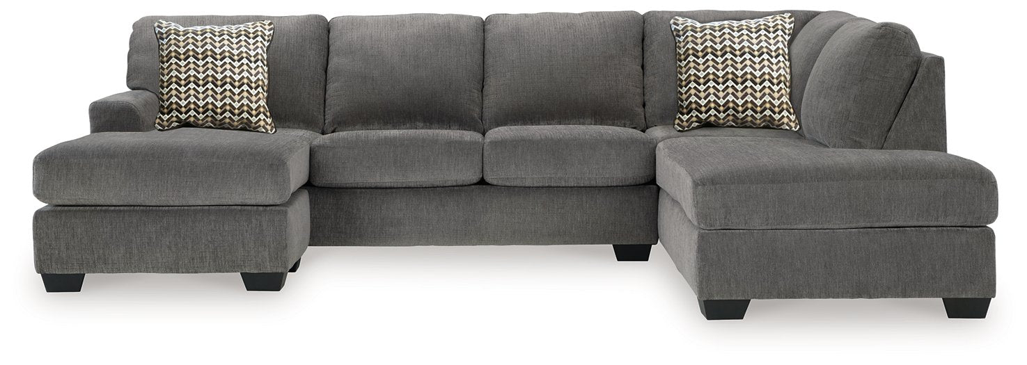 Riverfield Sectional with Chaise - Furniture 4 Less (Jacksonville, NC)