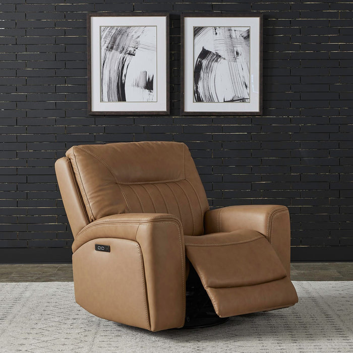 Bennett SG Recliner P2 in Butternut - Furniture 4 Less (Jacksonville, NC)
