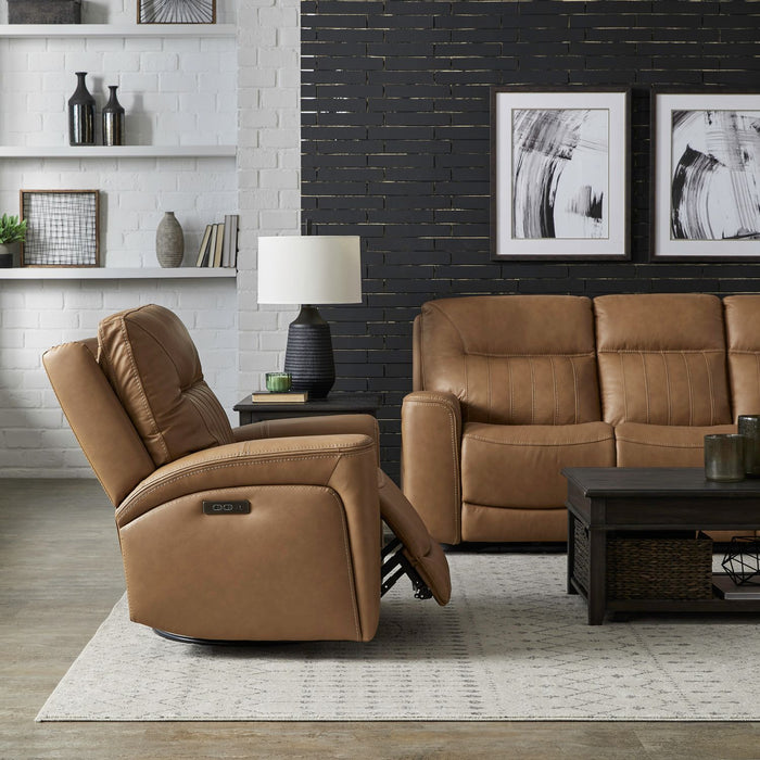 Bennett SG Recliner P2 in Butternut - Furniture 4 Less (Jacksonville, NC)