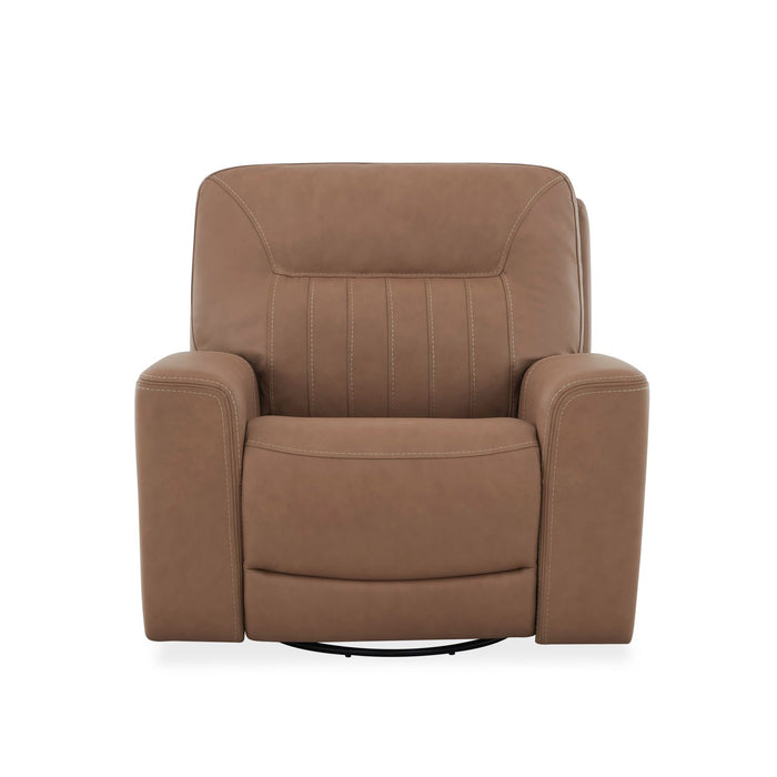 Bennett SG Recliner P2 in Butternut - Furniture 4 Less (Jacksonville, NC)