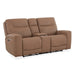 Bennett Loveseat with Console P2 & ZG in Butternut - Furniture 4 Less (Jacksonville, NC)