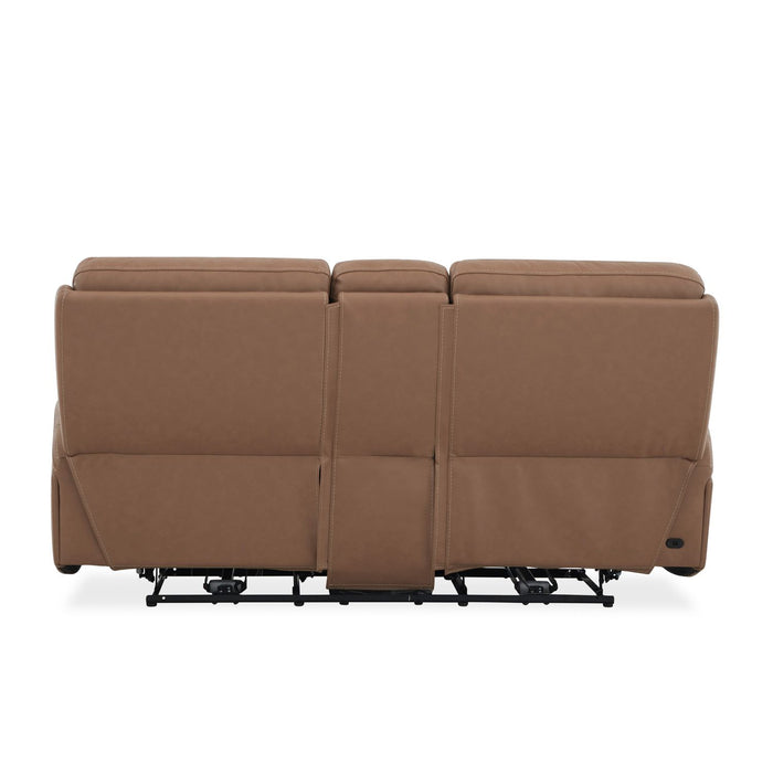 Bennett Loveseat with Console P2 & ZG in Butternut - Furniture 4 Less (Jacksonville, NC)