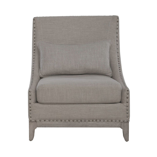 Liberty Furniture Harlequin Upholstered Accent Chair in Weathered Linen - Furniture 4 Less (Jacksonville, NC)