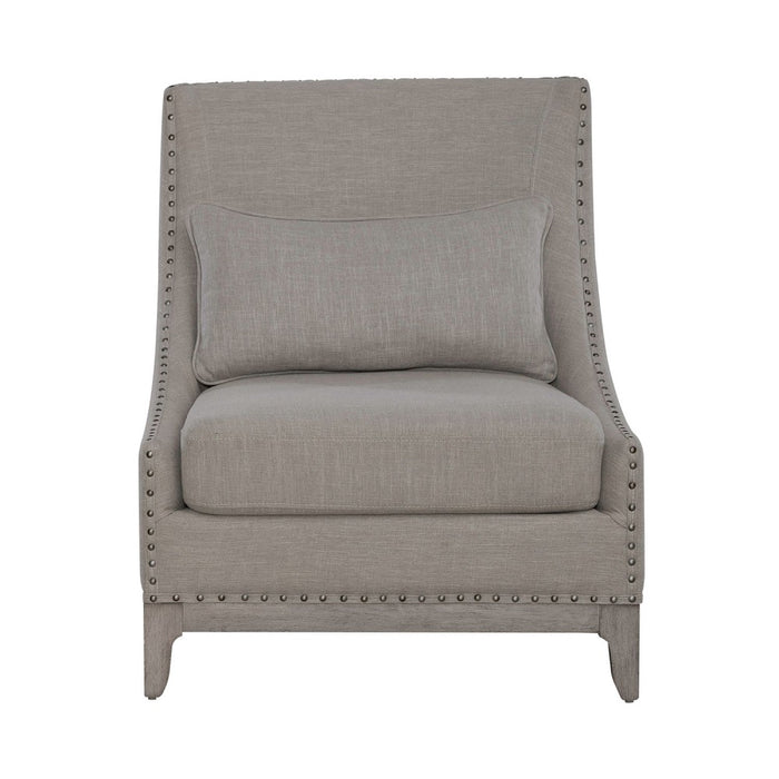 Liberty Furniture Harlequin Upholstered Accent Chair in Weathered Linen - Furniture 4 Less (Jacksonville, NC)