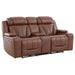 Caswell Loveseat w/ Console P2 & ZG - Furniture 4 Less (Jacksonville, NC)