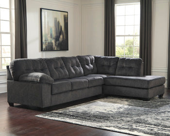 Accrington 2-Piece Sleeper Sectional with Chaise - Furniture 4 Less (Jacksonville, NC)