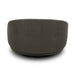 Haley Uph Swivel Cuddler Chair - Charcoal - Furniture 4 Less (Jacksonville, NC)