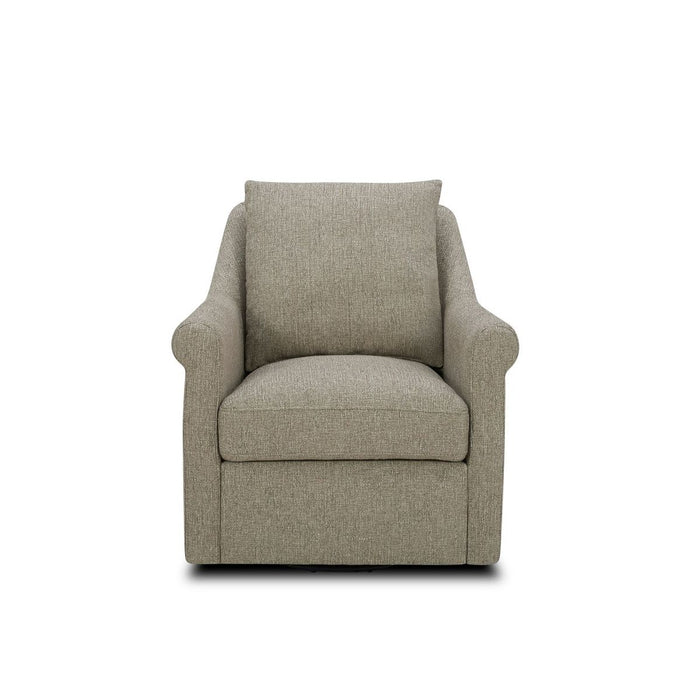 Liberty Furniture Landcaster Upholstered Accent Chair in Cocoa - Furniture 4 Less (Jacksonville, NC)