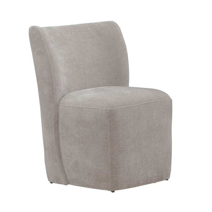 Accent Dining Accent Dining Chair w/ Casters - Truffle - Furniture 4 Less (Jacksonville, NC)