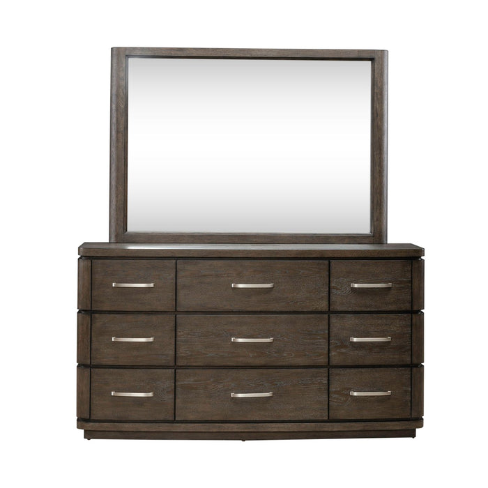 Cascade Falls Dresser & Mirror - Furniture 4 Less (Jacksonville, NC)