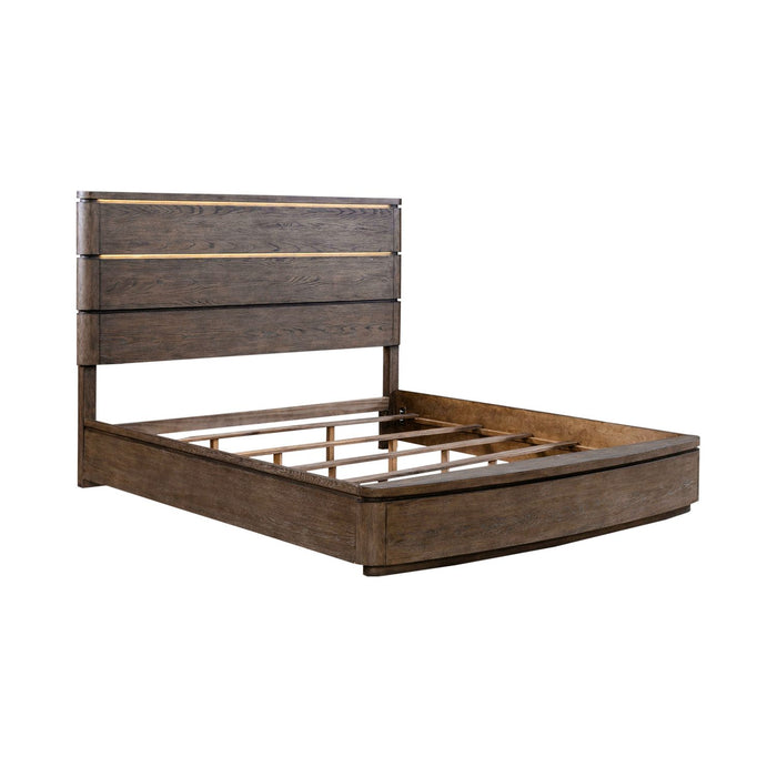 Cascade Falls King Panel Bed - Furniture 4 Less (Jacksonville, NC)