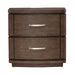 Cascade Falls Nightstand w/ Charging Station - Furniture 4 Less (Jacksonville, NC)