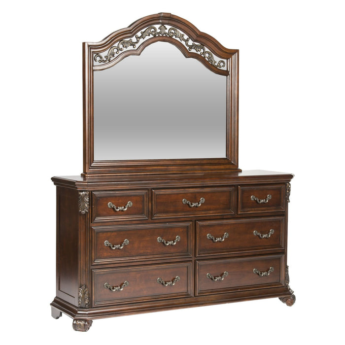 Messina Estates Dresser & Mirror - Furniture 4 Less (Jacksonville, NC)
