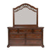 Messina Estates Queen Poster Bed, Dresser & Mirror, Chest - Furniture 4 Less (Jacksonville, NC)