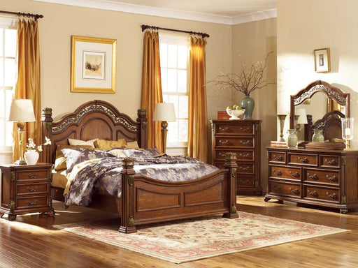 Liberty Furniture Messina Estates Queen Poster Bed image
