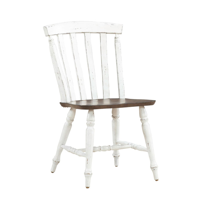 Al Fresco Slat Back Side Chair (RTA) - Furniture 4 Less (Jacksonville, NC)