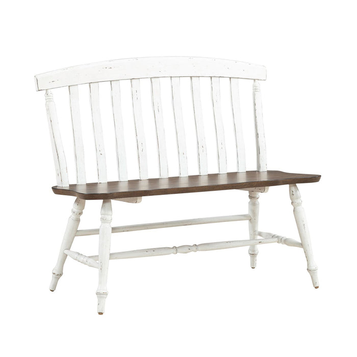 Al Fresco Slat Back Bench (RTA) - Furniture 4 Less (Jacksonville, NC)