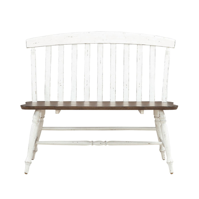 Al Fresco Slat Back Bench (RTA) - Furniture 4 Less (Jacksonville, NC)
