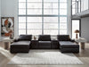 Modmax II Double Chaise Sectional with Audio Consoles - Furniture 4 Less (Jacksonville, NC)