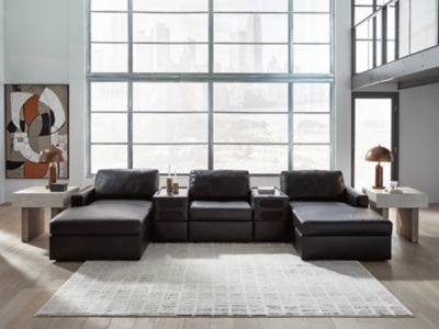 Modmax II Double Chaise Sectional with Audio Consoles - Furniture 4 Less (Jacksonville, NC)