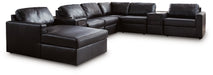 Modmax II Sectional with Chaise and Audio Consoles - Furniture 4 Less (Jacksonville, NC)