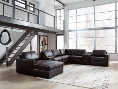 Modmax II Sectional with Chaise and Storage Consoles - Furniture 4 Less (Jacksonville, NC)