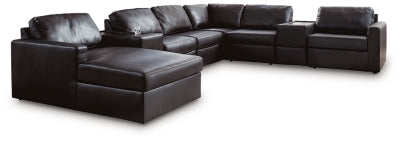 Modmax II Sectional with Chaise and Storage Consoles - Furniture 4 Less (Jacksonville, NC)