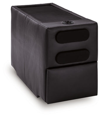 Modmax II Sectional Loveseat with Audio Console - Furniture 4 Less (Jacksonville, NC)