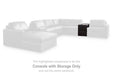 Modmax II Sectional Sofa with Storage Console - Furniture 4 Less (Jacksonville, NC)