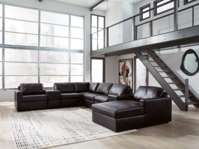 Modmax II Sectional with Chaise and Storage Consoles - Furniture 4 Less (Jacksonville, NC)