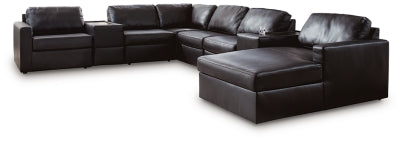 Modmax II Sectional with Chaise and Storage Consoles - Furniture 4 Less (Jacksonville, NC)