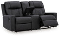 Mackmenville Reclining Loveseat with Console - Furniture 4 Less (Jacksonville, NC)