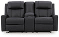Mackmenville Reclining Loveseat with Console - Furniture 4 Less (Jacksonville, NC)