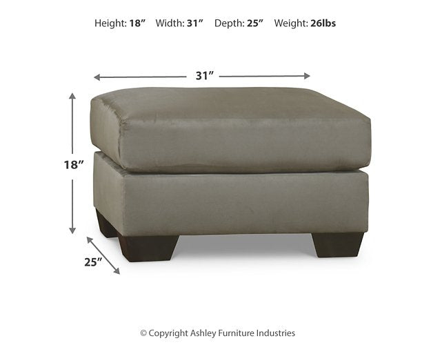 Darcy Ottoman - Furniture 4 Less (Jacksonville, NC)