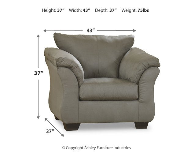 Darcy Chair - Furniture 4 Less (Jacksonville, NC)
