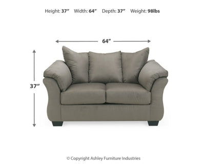 Darcy Loveseat - Furniture 4 Less (Jacksonville, NC)