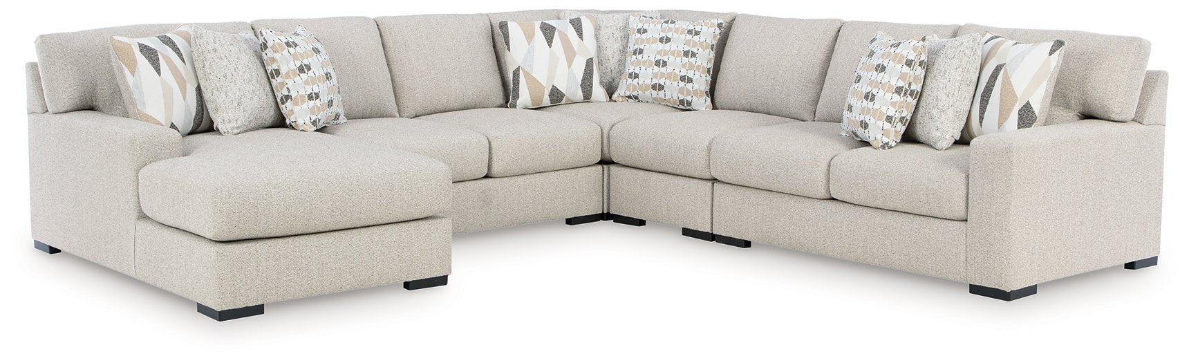 Laurelgrove Sectional with Chaise - Furniture 4 Less (Jacksonville, NC)