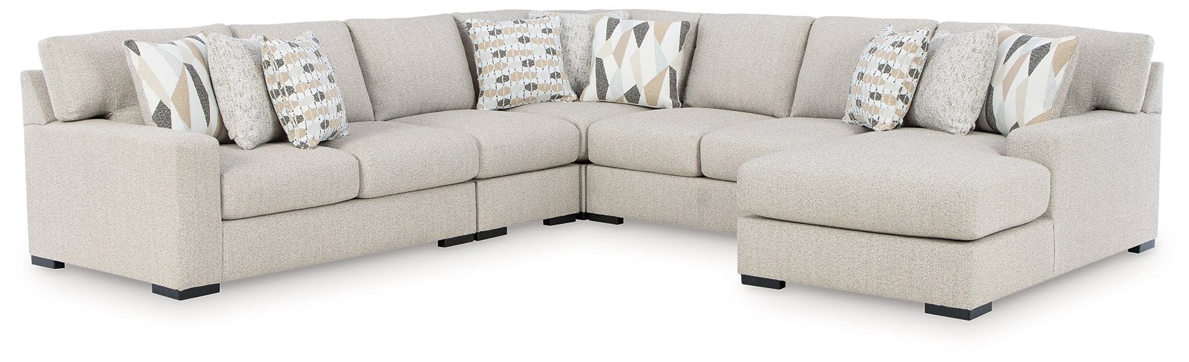 Laurelgrove Sectional with Chaise - Furniture 4 Less (Jacksonville, NC)